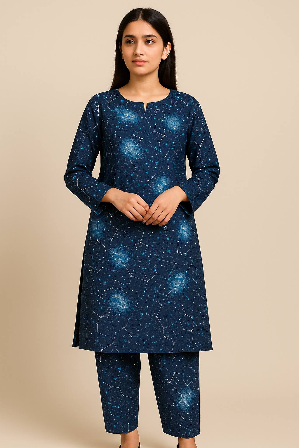 WINTER WEAR 2PCS FLORAL PRINTS