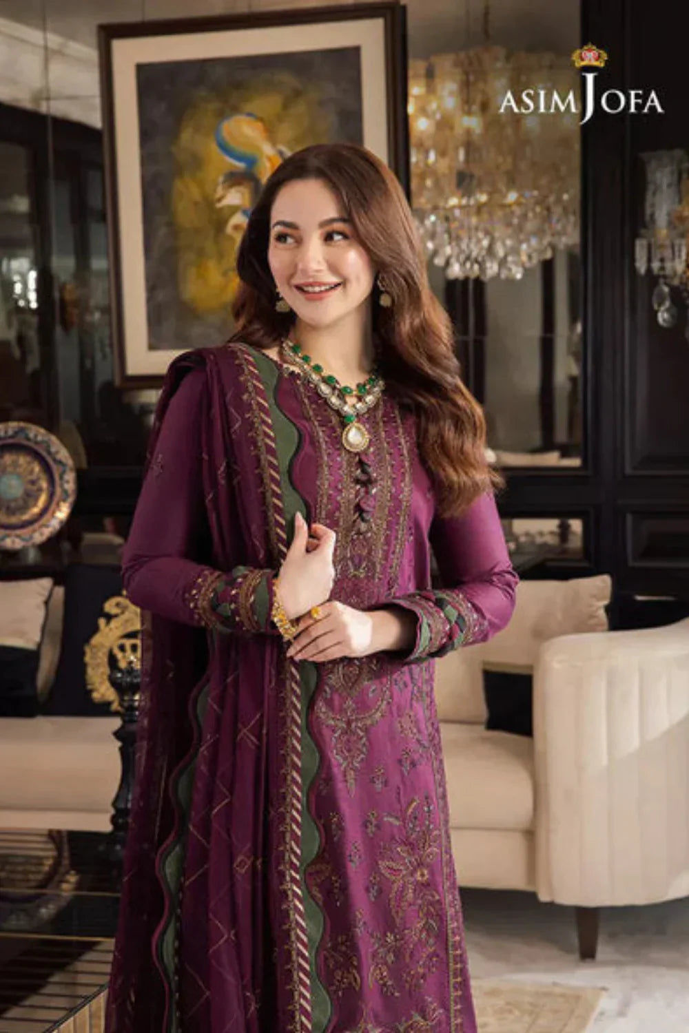 3PC Winter Embroidered suit
